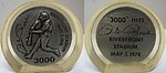 1978 Cincinnati Sports Alert - Pewter Medallion in Lucite Desk Paperweight- 3000 Hits.jpg