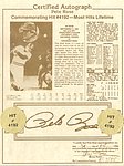 1985 Certified Autographs - Certificate - Hit 4192 - Var 1.jpg