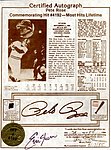 1985 Certified Autographs - Certificate - Hit 4192 - Var 2.jpg