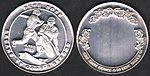 1985 Chicagoland Processing Enviromint (CPE) - Silver Coin Round - All Time Hit Leader - Var 7.jpg