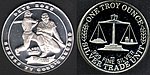 1985 Chicagoland Processing Enviromint (CPE) - Silver Coin Round - All Time Hit Leader - Var 9.jpg