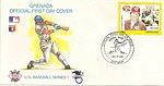Grenada Post Office 1988 - First Day Cover - Rose.jpg