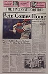 1984 Cincinnati Enquirer - Poster - Pete Comes Home.jpg