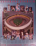 1991 Philadelphia Phillies - Veteran Stadium 20th Anniversary Poster sponsored by Core States First Pennsylvania Bank.jpg