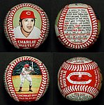 Sheldon Monty 2002 - Hand Painted Baseball Charlie Hustle.jpg
