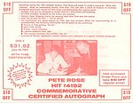 1985 Certified Autographs - Certificate - Hit 4192 - Coupon.jpg