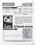 2012 US Bank Arena - Flyer VIP Discount Ticket 4192 An Evening with Pete Rose Live.jpg