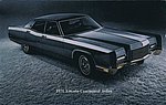 1971 Pete Rose and Johnny Bench Lincoln Mercury - Postcard - 1971 Lincoln Continental Sedan.jpg