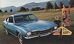 1972 Pete Rose and Johnny Bench Lincoln Mercury - Postcard - 1972 Mercury Comet 2-Door Sedan.jpg