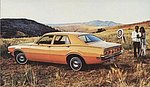 1972 Pete Rose and Johnny Bench Lincoln Mercury - Postcard - 1972 Mercury Comet 4-Door Sedan.jpg