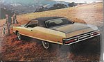 1972 Pete Rose and Johnny Bench Lincoln Mercury - Postcard - 1972 Mercury Monterey 2-Door Hardtop.jpg